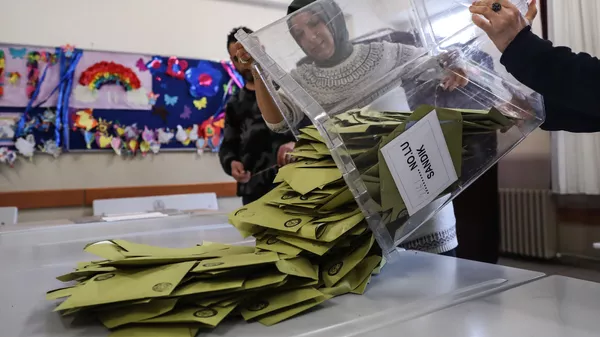 Yerel Seçim 2019, oy pusulası, sandık  - Sputnik Türkiye