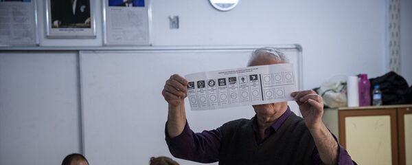 Yerel Seçim 2019, oy pusulası, sandık - Sputnik Türkiye