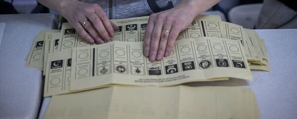 Yerel Seçim 2019, oy pusulası, sandık - Sputnik Türkiye