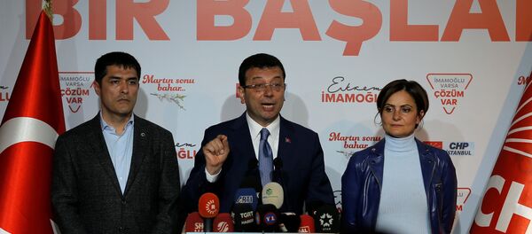 CHP'nin İstanbul adayı Ekrem İmamoğlu - Sputnik Türkiye
