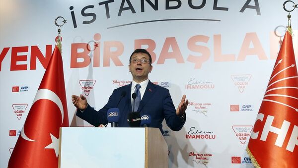CHP İstanbul Büyükşehir Belediye Başkan Adayı Ekrem İmamoğlu - Sputnik Türkiye