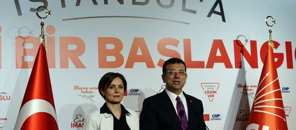 Canan Kaftancıoğlu - Ekrem İmamoğlu - Sputnik Türkiye