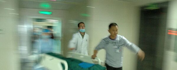 Çin - hastane - Sputnik Türkiye