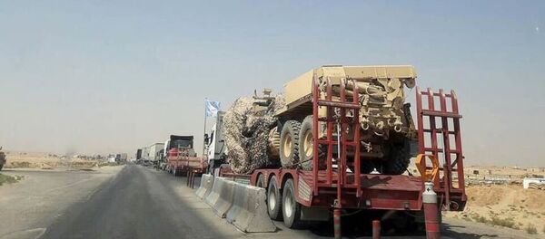 ABD Irak'tan Suriye'ye yeni sevkiyatı - Sputnik Türkiye