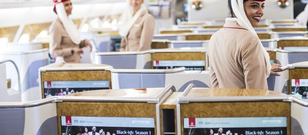 Dünyanın en iyi hava yolu şirketlerine ait uçakların iç görünümü - Sputnik Türkiye