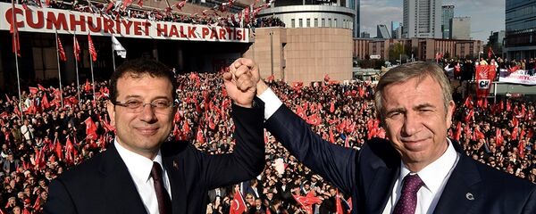 Ekrem İmamoğlu - Mansur Yavaş - Sputnik Türkiye