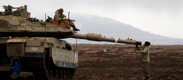 Golan Tepeleri'ndeki İsrail askerleri Golan Tepeleri'ndeki İsrail askerleri - Sputnik Türkiye