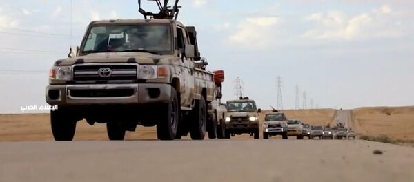 Halife Hafter'e bağlı Libya Ulusal Ordusu - Sputnik Türkiye