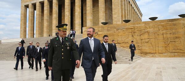 AA yönetim kurulu Anıtkabir'i ziyaret etti - Sputnik Türkiye
