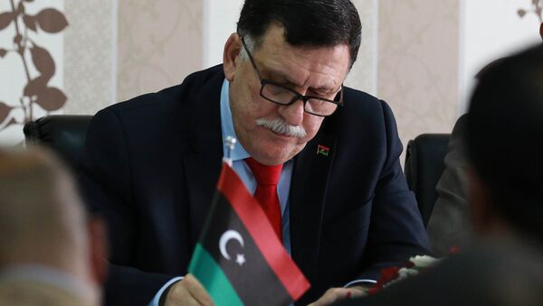 Libya Ulusal Mutabakat Hükümeti (UMH) Başkanlık Konseyi Başkanı Fayiz es-Serrac - Sputnik Türkiye
