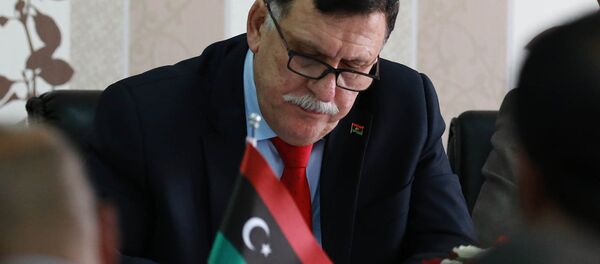 Libya Ulusal Mutabakat Hükümeti (UMH) Başkanlık Konseyi Başkanı Fayiz es-Serrac - Sputnik Türkiye