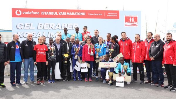 Vodafone İstanbul 14. Yarı Maratonu - Sputnik Türkiye