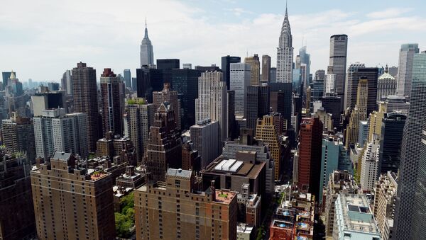 View of Manhattan May 12, 2014 from the United Nations headquarters building in New York - Sputnik Türkiye
