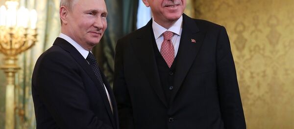 Recep Tayyip Erdoğan - Vladimir Putin - Sputnik Türkiye
