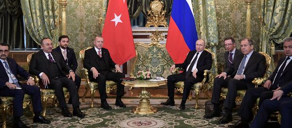 Türk ve Rus delegasyonları Moskova'da bir araya geldi - Sputnik Türkiye