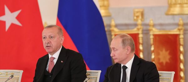 Recep Tayyip Erdoğan - Vladimir Putin - Sputnik Türkiye