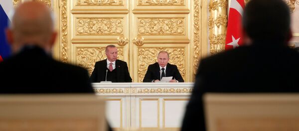 Vladimi Putin - Recep Tayyip Erdoğan - Sputnik Türkiye