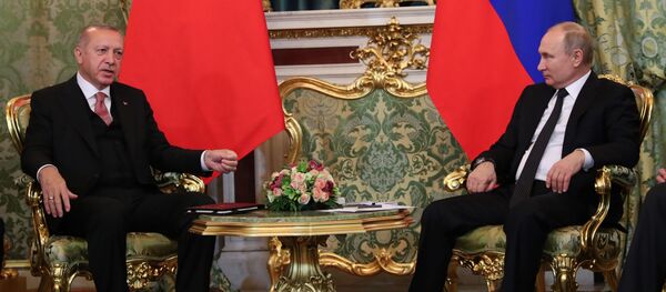 Vladimi Putin - Recep Tayyip Erdoğan - Sputnik Türkiye