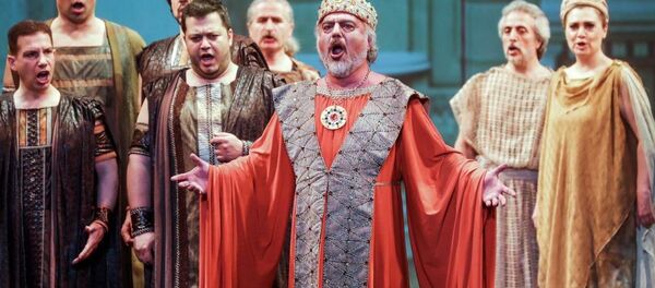 Bolşoy Tiyatrosu'nda Türk operası 'Truva' sahnelendi Bolşoy Tiyatrosu'nda Türk operası 'Truva' sahnelendi - Sputnik Türkiye