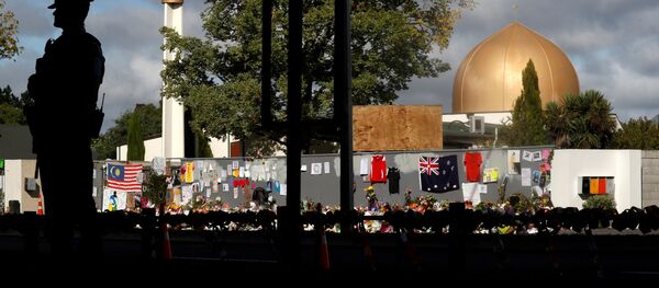 Yeni Zelanda Christchurch'te saldırıya uğrayan Al Noor camisi - Sputnik Türkiye