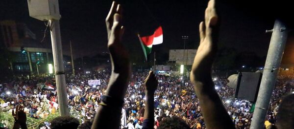 Sudan’daki gösteriler - Sputnik Türkiye