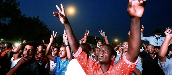 Sudan’daki gösteriler - Sputnik Türkiye