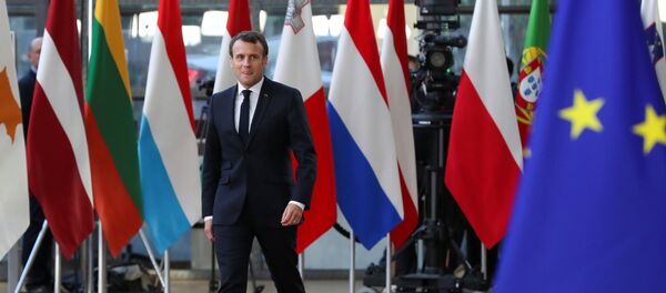 Fransa Cumhurbaşkanı Emmanuel Macron - Sputnik Türkiye