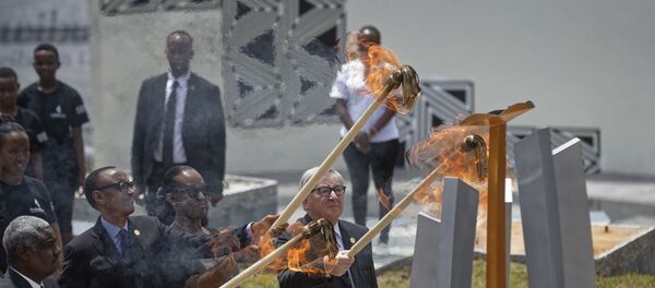 Ruanda Soykırımının 25. yılı anma töreni - Sputnik Türkiye