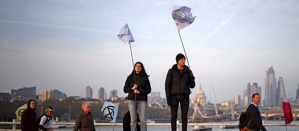 Londra'daki çevreci işgal eyleminde 47 gözaltı - Sputnik Türkiye