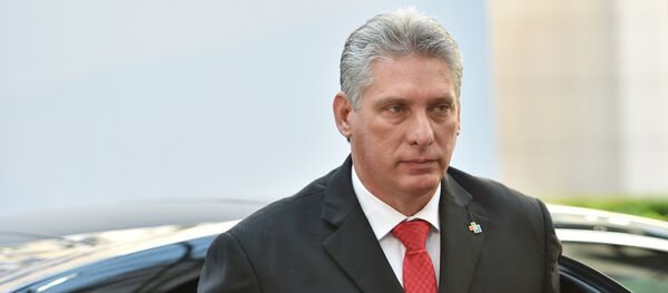 First Vice-President of Cuba Miguel Diaz-Canel Bermudez. (File) - Sputnik Türkiye
