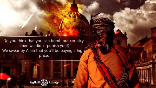 IŞİD, Fransa ve İtalya'yı tehdit etti: Sizi cezalandırmayacağımızı mı zannettiniz? - Sputnik Türkiye