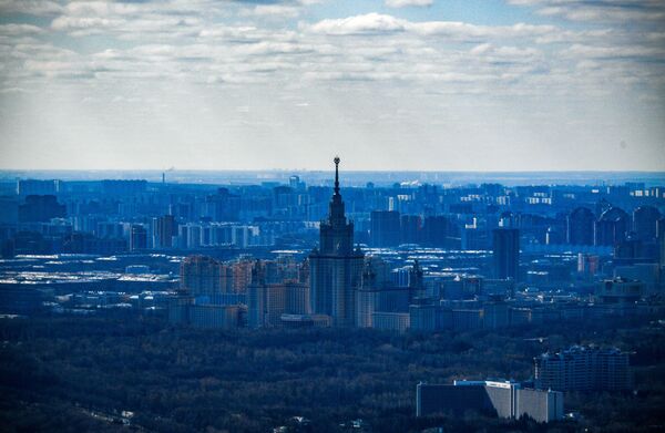 Moskova'daki PANORAMA360 seyir terası - Sputnik Türkiye