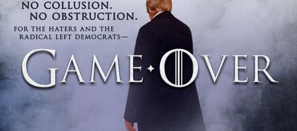 Mueller raporunun tamamının yayımlanmasının ardından Donald Trump'ın Taht Oyunları atıflı paylaşımı - Sputnik Türkiye