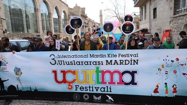 Mardin 3. Uluslararası Uçurtma Festivali - Sputnik Türkiye