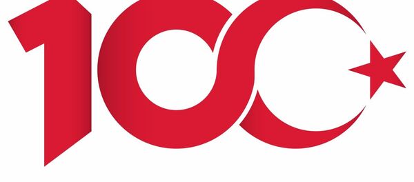 19 Mayıs 1919’un 100. yılına özel logo  - Sputnik Türkiye