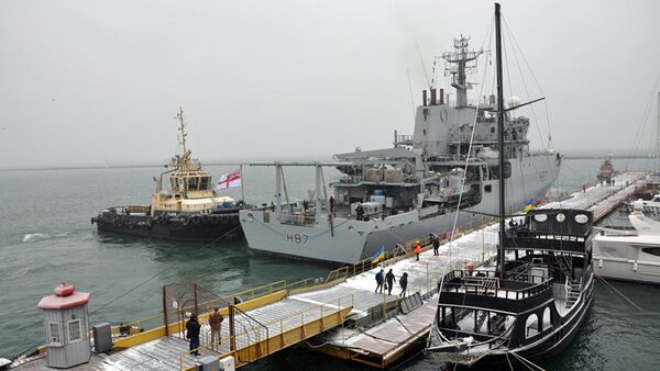HMS Echo Ukrayna ziyaretinde - Sputnik Türkiye