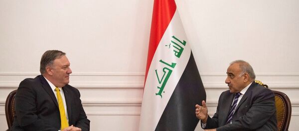 ABD Dışişleri Bakanı Pompeo, Irak Başbakanı Abdülmehdi ile telefonda görüştü - Sputnik Türkiye