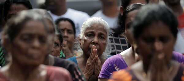 Sri Lanka'daki saldırılar için ülke çapında saygı duruşuda bulunuldu. - Sputnik Türkiye