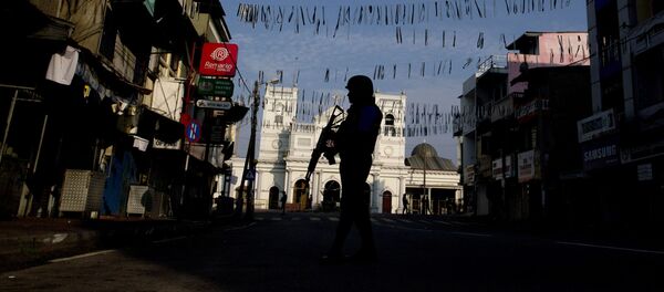 Sri Lanka'daki bombalı saldırıların ardından geniş güvenlik önlemleri alındı. - Sputnik Türkiye
