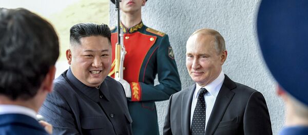 Putin - Kim - Sputnik Türkiye