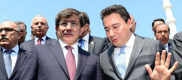 Ali Babacan - Ahmet Davutoğlu - Sputnik Türkiye
