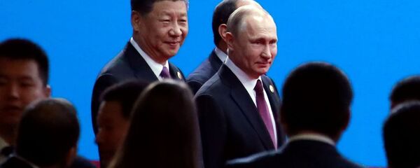 Vladimir Putin-Şi Cinping - Sputnik Türkiye