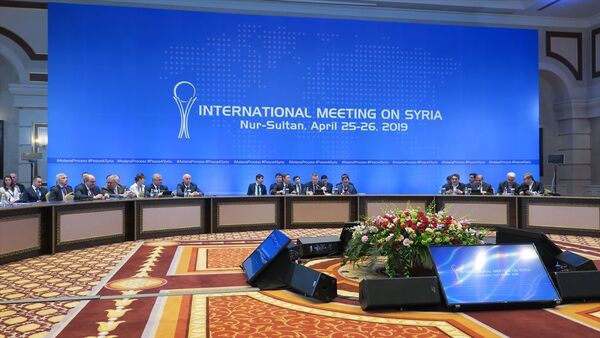  Suriye konulu 12. garantörler toplantısı sona erdi - Sputnik Türkiye