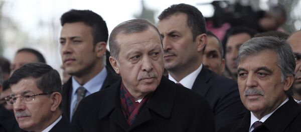 Ahmet Davutoğlu - Abdullah Gül - Recep Tayyip Erdoğan - Sputnik Türkiye