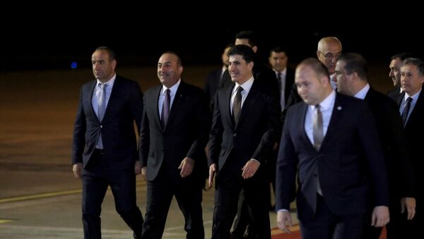  Dışişleri Bakanı Çavuşoğlu, Erbil'de  - Sputnik Türkiye