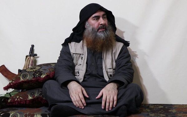  IŞİD lideri Ebubekir el Bağdadi'ye ait olduğu söylenen yeni görüntüler ortaya çıktı - Sputnik Türkiye