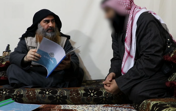  IŞİD lideri Ebubekir El-Bağdadi’nin elindeki 'Türkiye Vilayeti dosyası' - Sputnik Türkiye