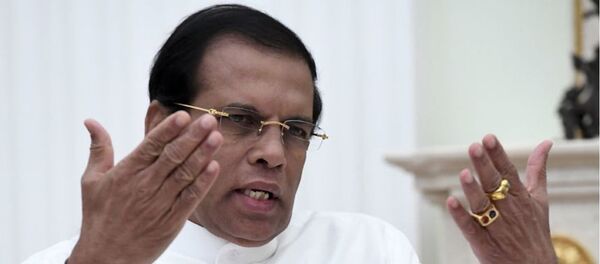Sri Lanka Devlet Başkanı Maithripala Sirisena - Sputnik Türkiye