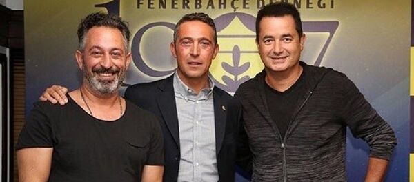 Acun Ilıcalı - Ali Koç - Cem Yılmaz - Sputnik Türkiye