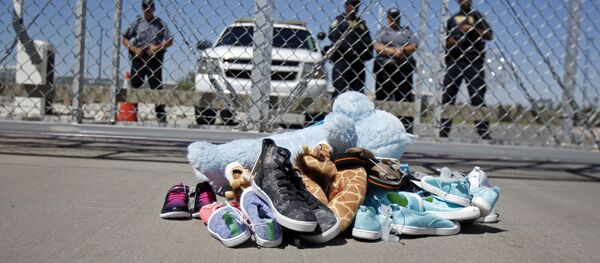 ABD sınırı göçmenler - Sputnik Türkiye